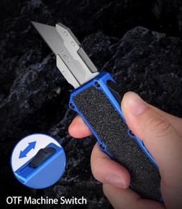 <span class=keywords><strong>Cuchillo</strong></span> utilitario EDC, cuchillas reemplazables SK5, cortador de papel tapiz, cortador de papel, cuchillos de bolsillo glaseado, seguridad de aleación de aluminio, OEM DIY - Product Image 6