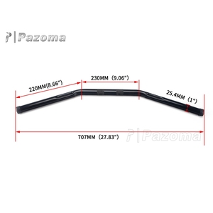Barra de mango para motocicleta <span class=keywords><strong>Harley</strong></span>, barra de arrastre para <span class=keywords><strong>Chopper</strong></span> 883 <span class=keywords><strong>1200</strong></span>-2007, 2021 - Product Image 2