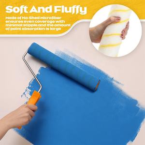<span class=keywords><strong>Rodillo</strong></span> de pintura de techo de pared de suelo de <span class=keywords><strong>rodillo</strong></span> largo de mejora de calidad <span class=keywords><strong>para</strong></span> decoración <span class=keywords><strong>rodillo</strong></span> de pintura <span class=keywords><strong>grande</strong></span> de 18 pulgadas - Product Image 3