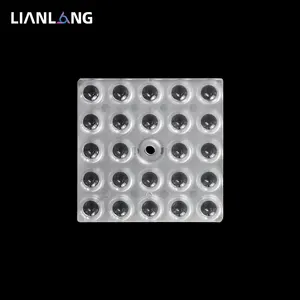 Lente per lampione stradale Lianlong all'ingrosso lente per luce a passo prodotto in plastica impermeabile 5050 lente per luci da stadio a LED