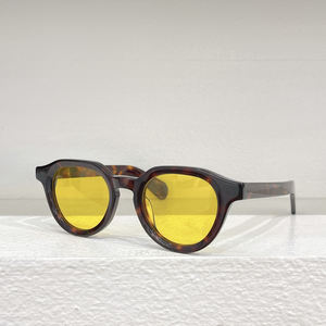 Lunettes de soleil rondes à monture épaisse à la mode Nouvelles lunettes de soleil polarisées en acétate TR90 pour hommes et femmes - Product Image 1