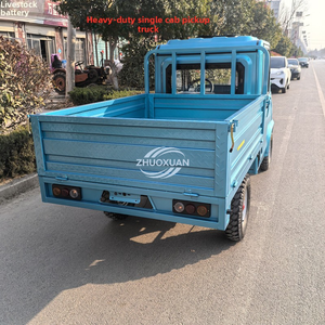 Camioneta Eléctrica Pequeña de Una Sola Fila y Cuatro Ruedas, de Alta Resistencia, para Trabajo, Utilidad y Carga - Product Image 6
