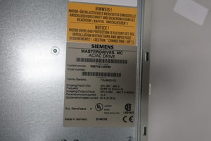 6SE7021-0EP50 มาสเตอร์ไดรฟ์ วีเอฟดี ไดรฟ์ 380-480v-ac 0-400hz 0-480v-ac PLC - Product Image 5