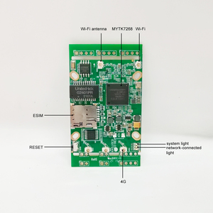 Placa PCBA CPE Industrial 4G Modelo TR2A, Puerto Ethernet TTL, Acabado ENIG, Procesamiento SMT DIP, Solución para Dispositivos IoT, Servicio OEM, MOQ 1 unidad - Product Image 3