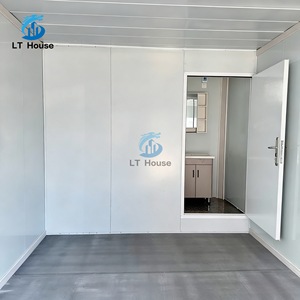 Wasserdichtes Isoliertes Containerhaus, Modulares Fertiggebäude mit Verzinkten Stahl-Sandwichpaneelen Abnehmbare Lager-Villa - Product Image 4