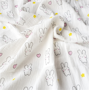 Couverture d'emmaillotage pour nouveau-né en gaze 100 % coton 40 fils, respirante et absorbante, pour maternité et salle d'accouchement - Product Image 3