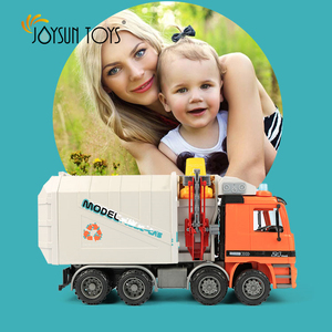 <span class=keywords><strong>Camion</strong></span> <span class=keywords><strong>della</strong></span> <span class=keywords><strong>Spazzatura</strong></span> <span class=keywords><strong>Giocattolo</strong></span> con Funzione di Scorrimento, Materiale Plastico, Veicolo per la Raccolta Rifiuti a Inerzia - Product Image 3