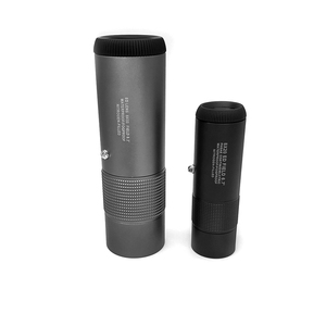 Monoculaire Secozoom Mini ED noir, petite taille, revêtement FMC, étanche, 8x20, pour les voyages - Product Image 1