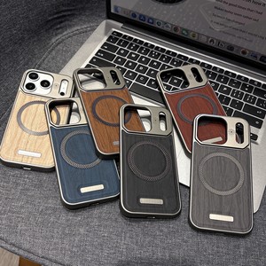 Étui de téléphone <span class=keywords><strong>en</strong></span> similicuir à motif bois, protection antichoc de l'objectif, <span class=keywords><strong>coque</strong></span> magnétique <span class=keywords><strong>en</strong></span> PC <span class=keywords><strong>pour</strong></span> <span class=keywords><strong>iPhone</strong></span> 18 <span class=keywords><strong>Pro</strong></span> <span class=keywords><strong>12</strong></span> 13 14 15 16 17 <span class=keywords><strong>Pro</strong></span> <span class=keywords><strong>Max</strong></span> - Product Image 1