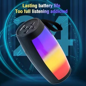 Yeni Stil Taşınabilir Kablosuz Oyun Hoparlörü Karışık Renkli LED Işıklı Çok Fonksiyonlu Dış Mekan Parti Akıllı Hoparlör - Product Image 6
