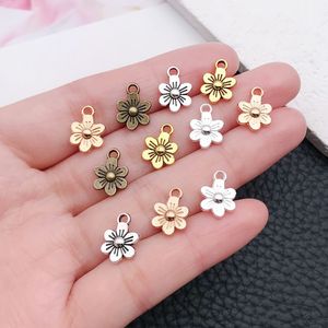 จี้รูปดอกไม้โลหะผสมสังกะสีสำหรับทำเครื่องประดับ DIY อุปกรณ์เสริมจี้แฟชั่นสำหรับทุกเพศ - Product Image 2