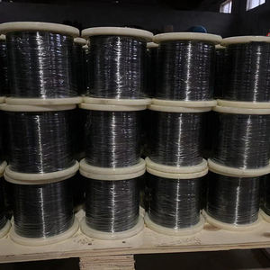 Kawat <span class=keywords><strong>Nitinol</strong></span> Logam Elastis Paduan Nikel Titanium Logam Memori Bentuk dengan Permukaan Hitam untuk Pembuatan Joran Pancing - Product Image 5