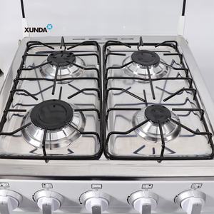 Cuisinière à gaz Xunda 4 brûleurs avec four 55L - Appareil de cuisine Gazinire Four Électrique Cocina a Gas Con Horno - Product Image 4