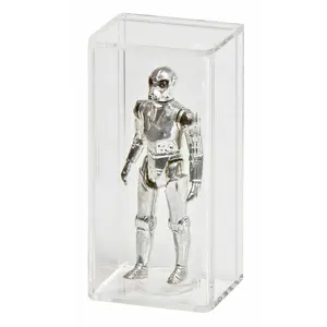 Casing Akrilik Pelindung Figur Longgar Star Wars Lucite Anti UV untuk Figur Longgar Figur Star Wars dan GI Joe