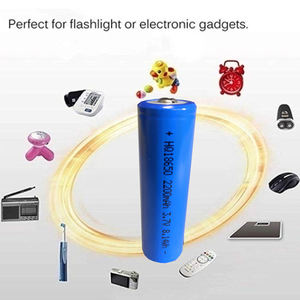 3.7V 2200mAh Li-ion <b>Rechargeable</b> 18650 Battery for Flashlight <b>Torch</b> Headlamp - Product Image 3
