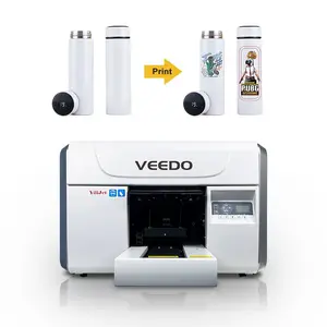 Hot Verkoop A1 A2 A3 6090 Led Uv Flatbed Dtf Overdracht Film Sticker Printer Met Vernis