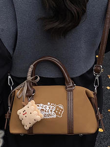 Bolso Boston Personalizado, Portátil, Nuevo, Popular, Vintage, el Mejor Bolso para Mujer, Moderno, de un Solo Hombro, Cruzado, para Llevar en la Mano - Product Image 5