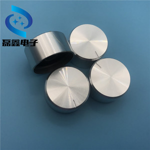 Tapas de Perilla de Aleación de Aluminio de 25*13.8mm con Interruptor Floral de 6mm y Eje en D para Equipos de Audio - Product Image 3