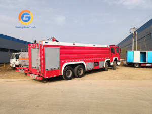 <span class=keywords><strong>Camion</strong></span> de lutte contre l'incendie Sinotruk HOWO d'origine, châssis 8x4, 460 CV, réservoir d'eau de 24 m3, pour les pompiers - Product Image 2