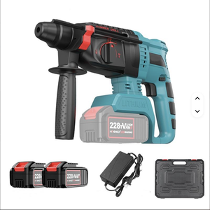 Perceuse à percussion sans fil rotative pour le béton et le bois, ensemble de perçage CH-21V, perceuse à vitesse unique pour un perçage précis - Product Image 2