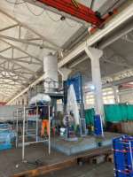 Pompa Evaporator MVR Efisiensi Tinggi Sirkulasi Paksa Kontrol PLC Otomatis Penuh Konsentrat RO Leachate TPA ZLD 1-100 TPD