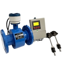 Medidor de Flujo Electromagnético Integrado para Agua, Diésel, Alcohol y Líquidos, con Conexión de Abrazadera