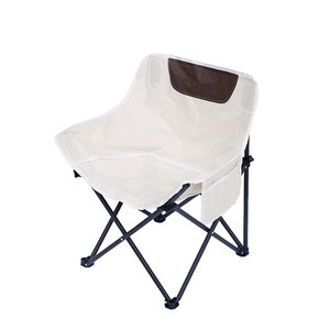 Silla plegable de metal de hierro portátil para exteriores, tela Oxford para jardín, playa, Camping, pesca, uso en Parque - Product Image 1