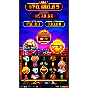 QIQU Ultimate Fire Link Triple Nova Desert Nights Vertical Skill Game Board Preview Prix d'usine pour machine de jeu d'arcade - Product Image 1