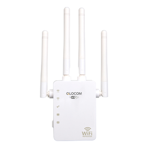QLOCOM WD-R1200U AC1200 1200mbps 2.4G 5G Extensor de Señal WiFi de Doble Banda, Amplificador, Repetidor - Product Image 1