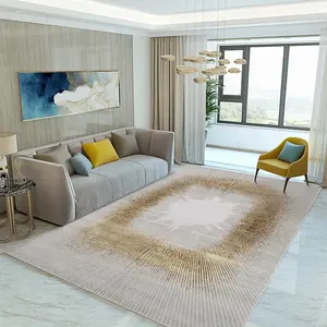 现代聚酯区地毯Kilim Tapis De沙龙柔软家居装饰客厅地毯