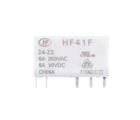 Relay Hongfa HF41F/24-ZS 24V 6A 5-pin Set