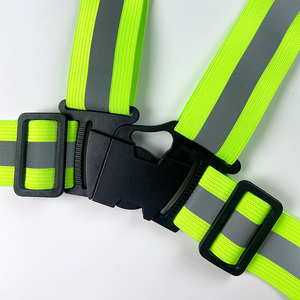 Sangles réfléchissantes Highlight Travail de nuit Sécurité Running Cyclisme <span class=keywords><strong>Gilet</strong></span> de sécurité Sangles de sécurité réfléchissantes - Product Image 3