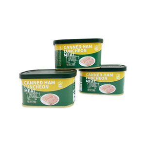 Viande de Porc Salée en Conserve 340g, Viande de Déjeuner, Aliment de Secours en Gros, Durée de Conservation de 3 Ans - Product Image 4