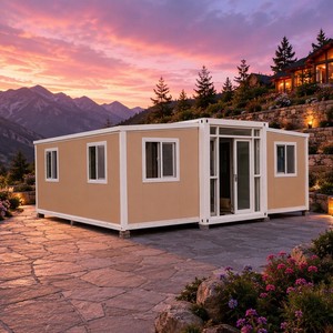 Casa Contenedor Prefabricada de Lujo SUNRISE, Lista para Habitar, Expandible de 20 y 40 Pies, con 2, 3, 4 y 5 Dormitorios, Portátil y Móvil - Product Image 1