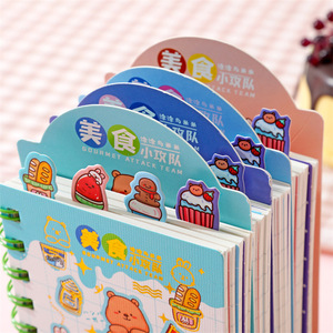 Mini carnets et bloc-notes en spirale Kawaii A7 Carnet de notes Journal d'étudiant Bloc-notes personnalisable Livre Papeterie de bureau pour journal intime - Product Image 3