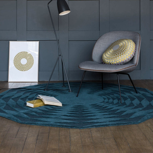 Tapis en laine tufté à la main 100% laine de Nouvelle-Zélande, tapis de luxe sur mesure, fait main, ignifuge, à poils épais, durable, texture douce - Product Image 1
