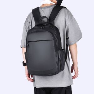Wholesale Business Laptop Bag, Simple PU <b>Waterproof</b> Travel Bag, Multifunctional Wear-resistant Student <b>Backpack</b> - Product Image 3
