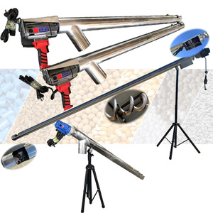 Stainless Steel Portable Moveable Auger <b>Hand</b> <b>Drill</b> Grain Suction Conveyor Screw Machine - Product Image 4