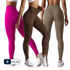 87 Nylon 13 Spandex xà cạp liền mạch thể thao phụ nữ phòng tập thể dục trống yoga quần