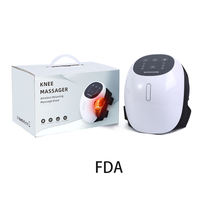 Genouillère chauffante électrique avec pressothérapie, massage infrarouge pour les articulations des jambes, soulagement de la douleur arthritique