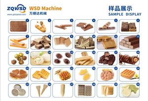 Wanshunda Hollow Wafer Dòng Thực Phẩm & Đồ Uống Nhà Máy Điện Ferrero Rocher Làm Ngon Wafer Biscuit 380V - Product Image 3