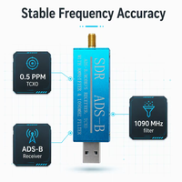 Traceur de vol avec amplificateur 1090 MHz et amplificateur de signal pour le contrôle du trafic aérien en temps réel