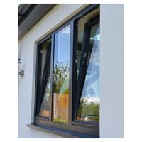 Fenêtre PVC oscillo-battante à ouverture vers l'intérieur, multifonctionnelle, pour villa et maison