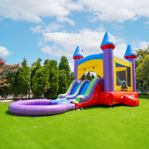 Castillo Inflable Personalizado para Niños, Casa <span class=keywords><strong>de</strong></span> Juegos, Parque <span class=keywords><strong>de</strong></span> Diversiones, <span class=keywords><strong>Alquiler</strong></span> para Fiestas, Trampolín Inflable <span class=keywords><strong>con</strong></span> Tobogán y <span class=keywords><strong>Piscina</strong></span> - Product Image 1