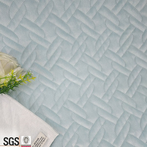 JES220 5 Designs 35 Couleurs 345GSM Polyester Broches <span class=keywords><strong>Sonic</strong></span> Matelassé Canapé Tissu D'ameublement - Product Image 5