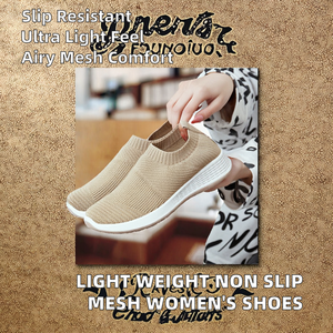 Zapatos Deportivos Casuales de Malla Transpirable y Antideslizante para Mujer, Talla Grande, Estilo Caminata, para Estudiantes, Otoño Verano - Product Image 2