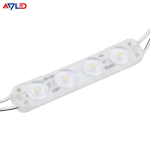โมดูลไฟ LED แบบช่อง 4 ดวง รุ่น SMD 2835 แรงดันไฟฟ้า DC12V มาตรฐาน IP65 สำหรับป้ายโฆษณากลางแจ้ง ขายส่ง - Product Image 1