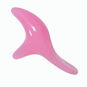 ช้อนนวดตัวสำหรับสปา สีชมพู ทำจากเรซิ่น รูปทรงหัวนก - Product Image 5