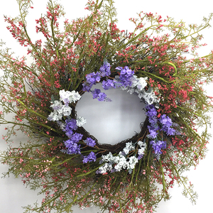 Spring <strong>Small</strong> Decoration Flowers Wedding Greenery Garland <strong>Wreath</strong> - Product Image 1