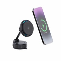 Chargeur de voiture magnétique sans fil Qi2.2 25W, support de téléphone pour voiture compatible iPhone 17 Pro Max Air 16/15/14/13/ Galaxy S26 Ultra